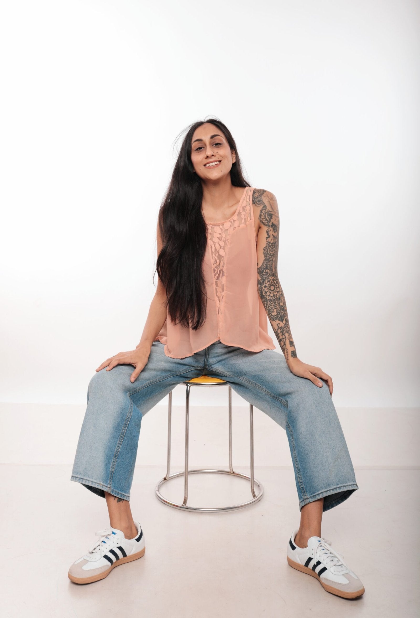 LUSH - Peach Sleeveless Top