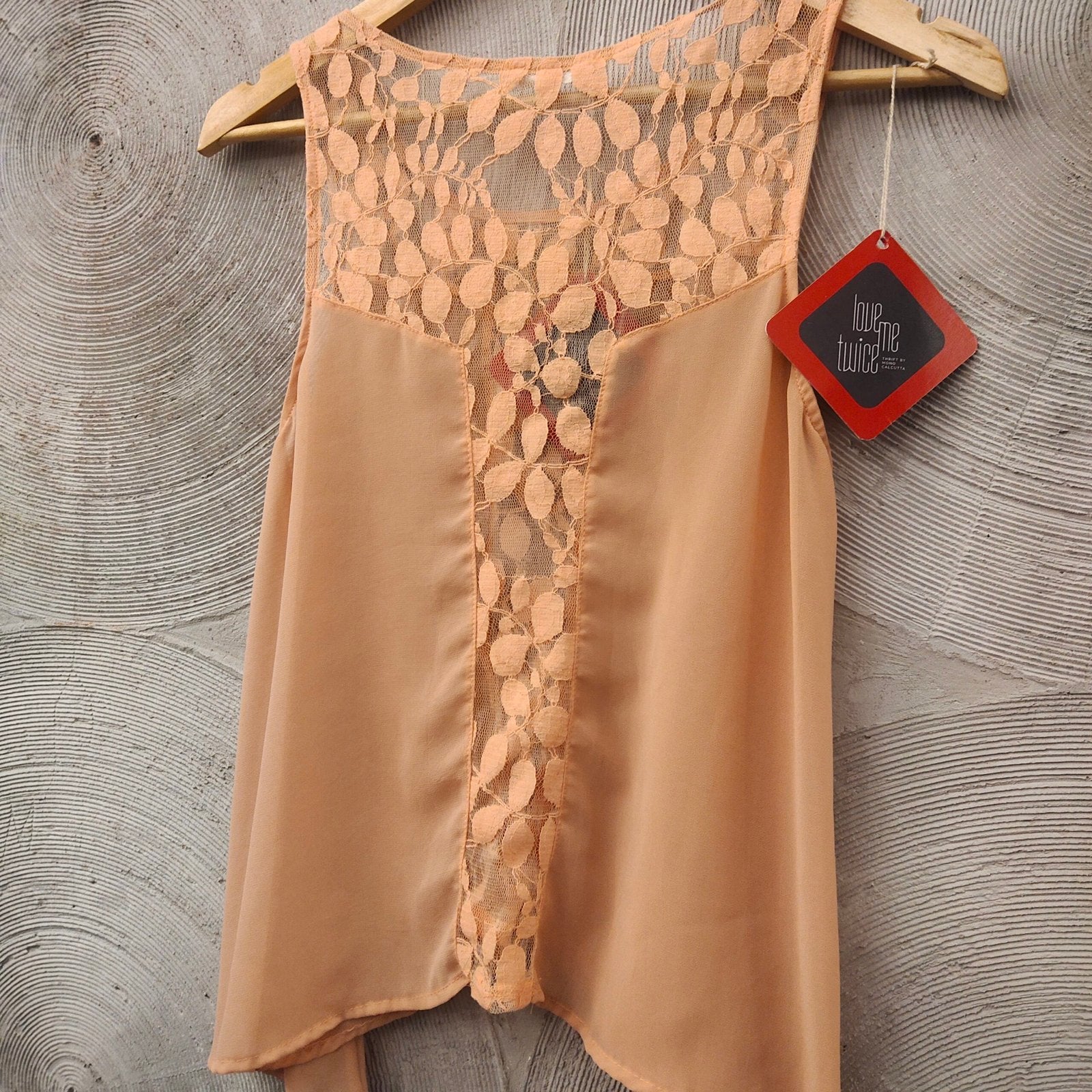 LUSH - Peach Sleeveless Top
