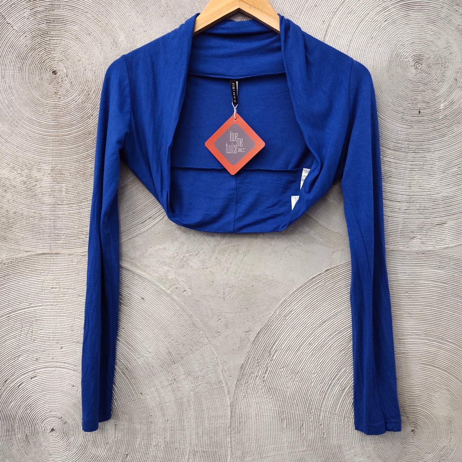 Blue Crop Full Sleeves Overlay