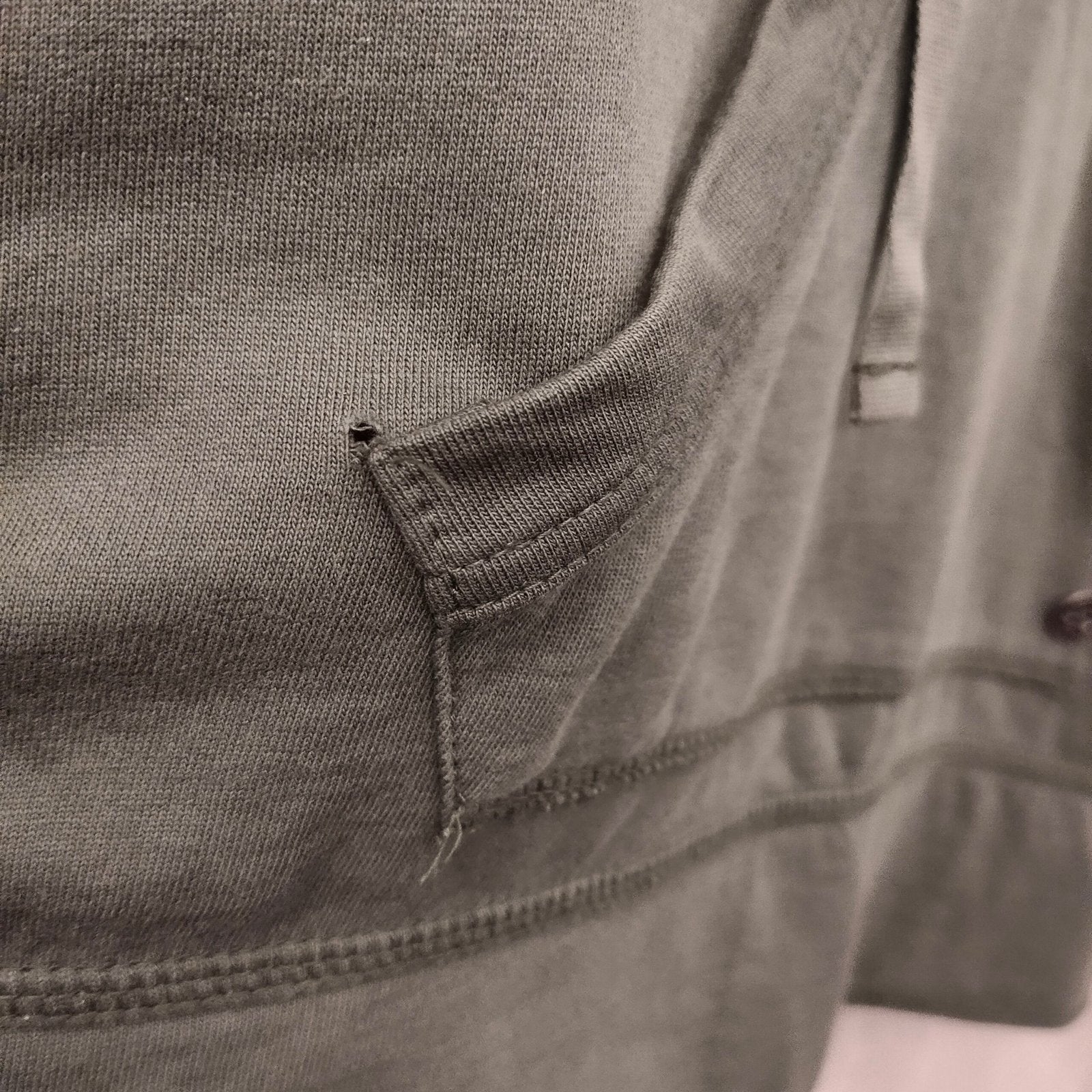 ALLEN SOLLY - Green Short Cotton Hoodie