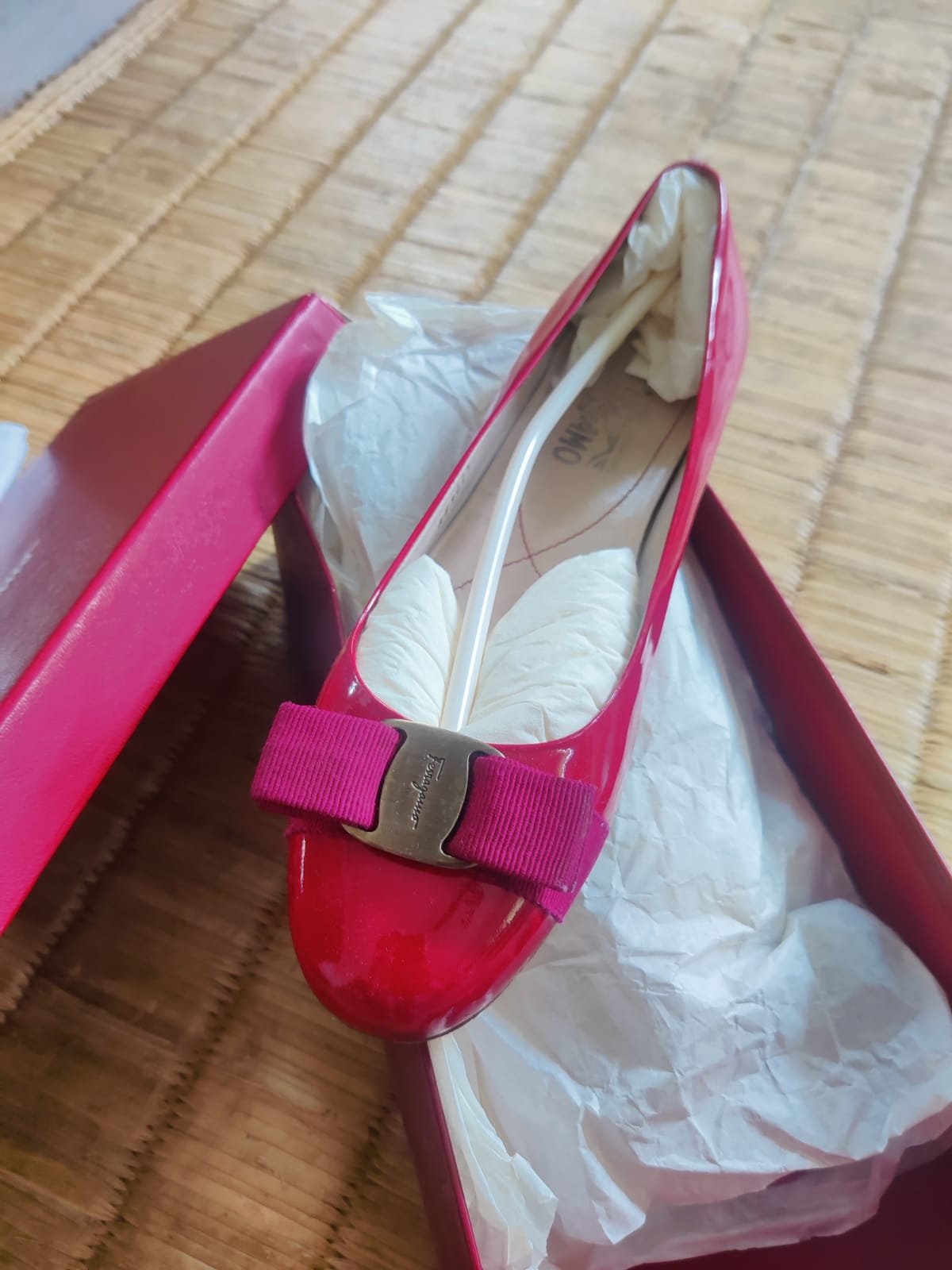 SALVATORE FERRAGAMO Varinas in Berry
