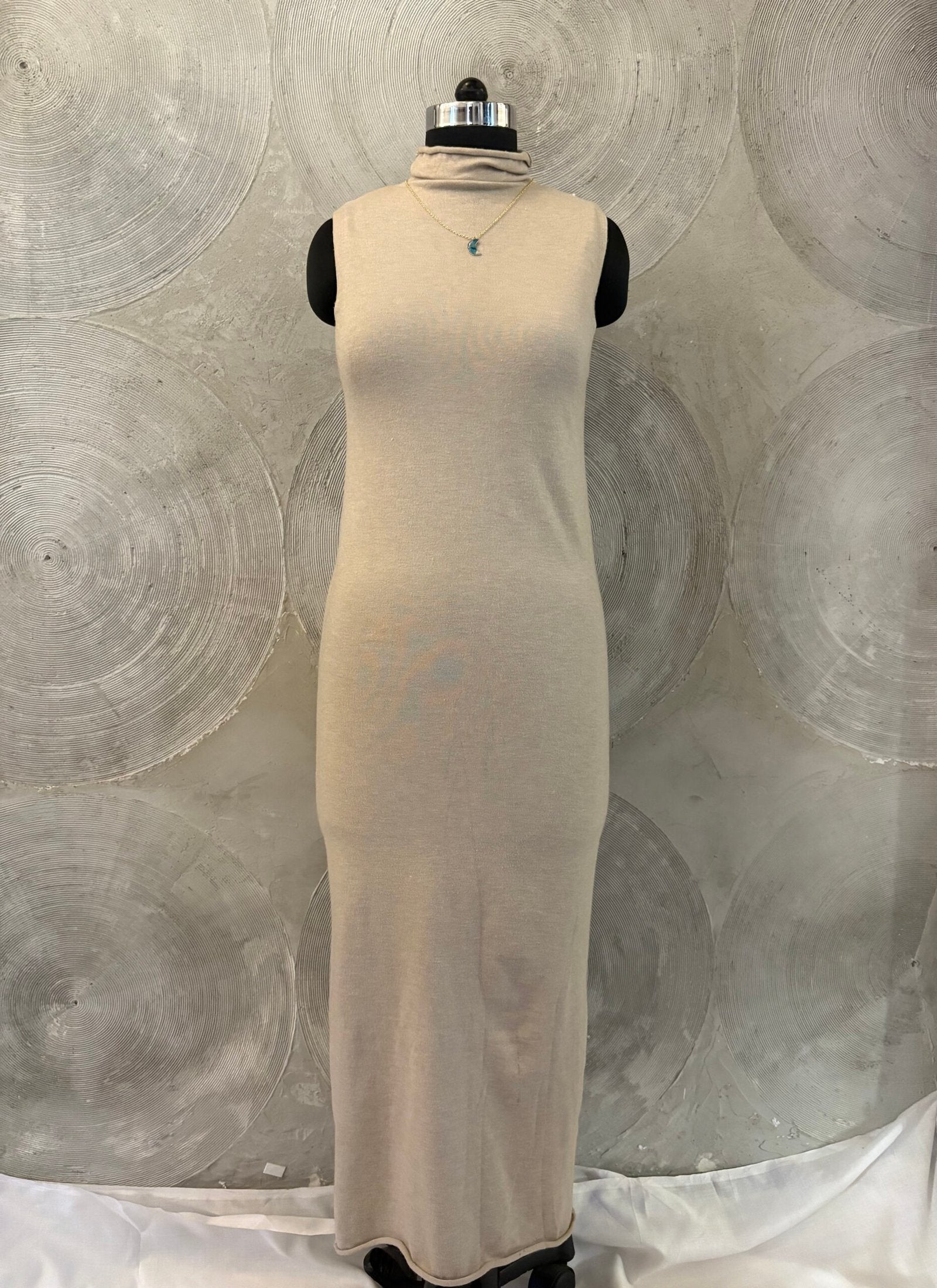 ZARA- Sleeveless Turtle Neck Dress
