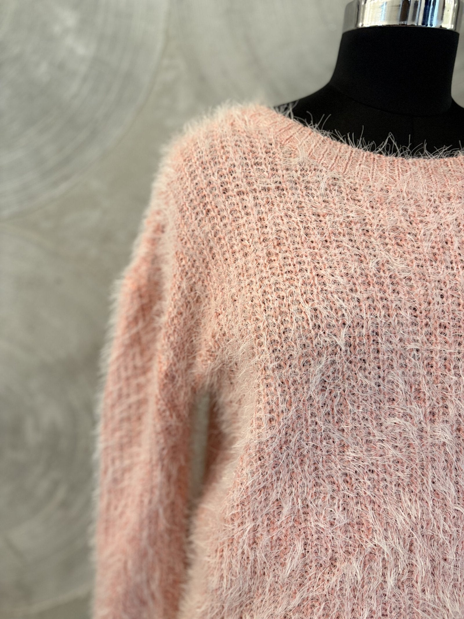 Full Sleeves Pink Pullover