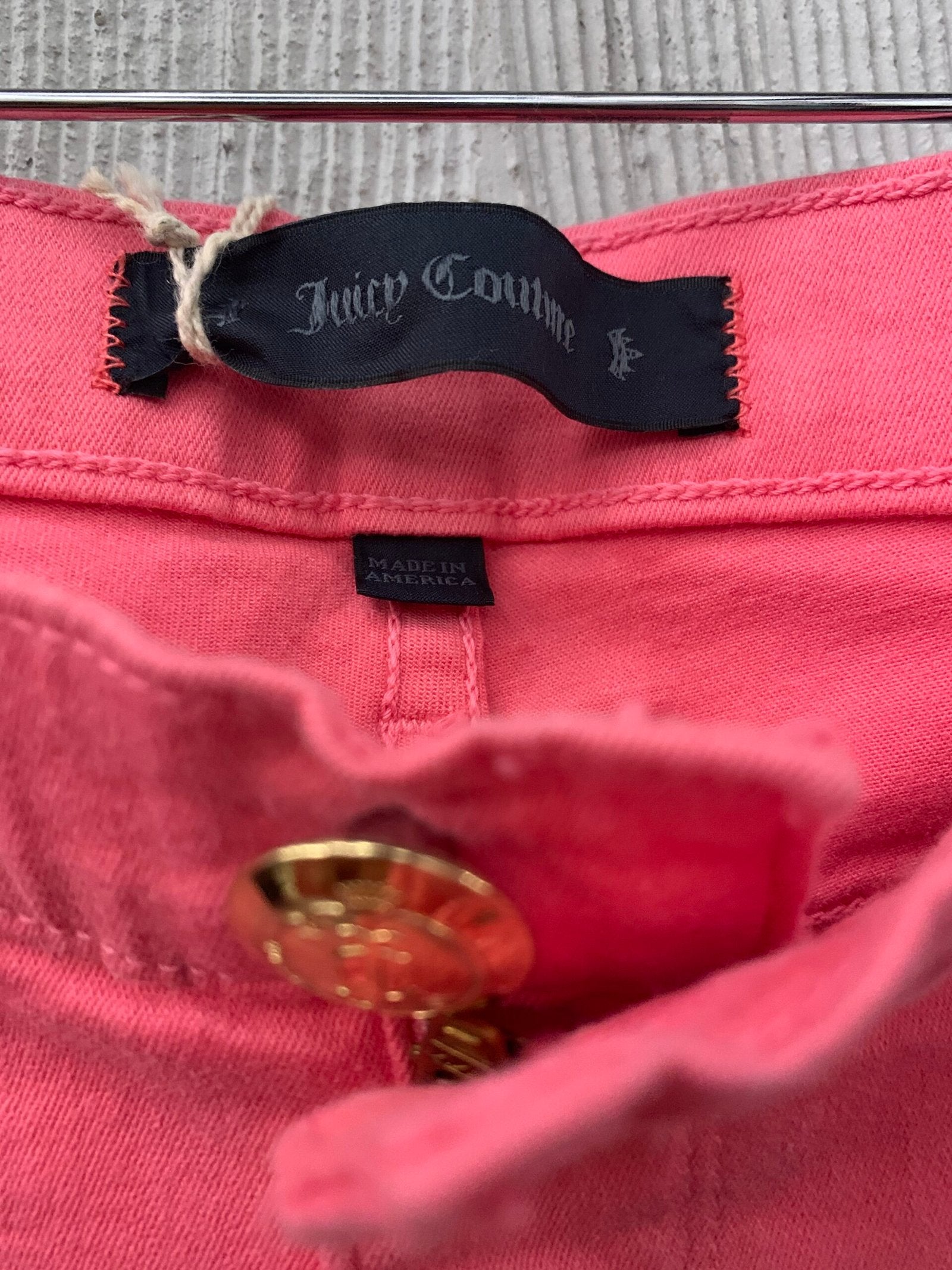 JUICY COUTURE - Pink denim pants