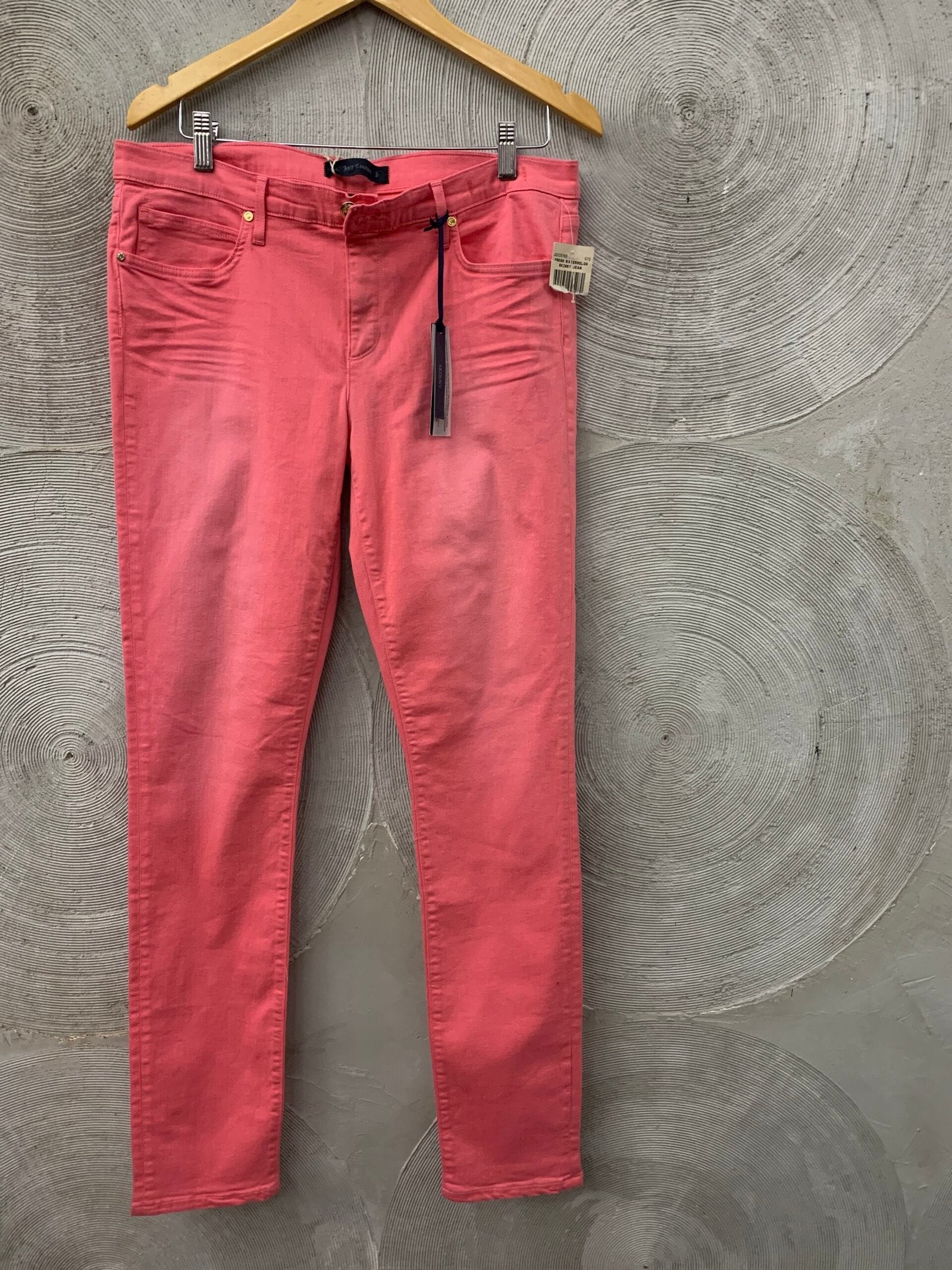 JUICY COUTURE - Pink denim pants