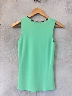 CAROLYN TAYLOR -Green Knit Top