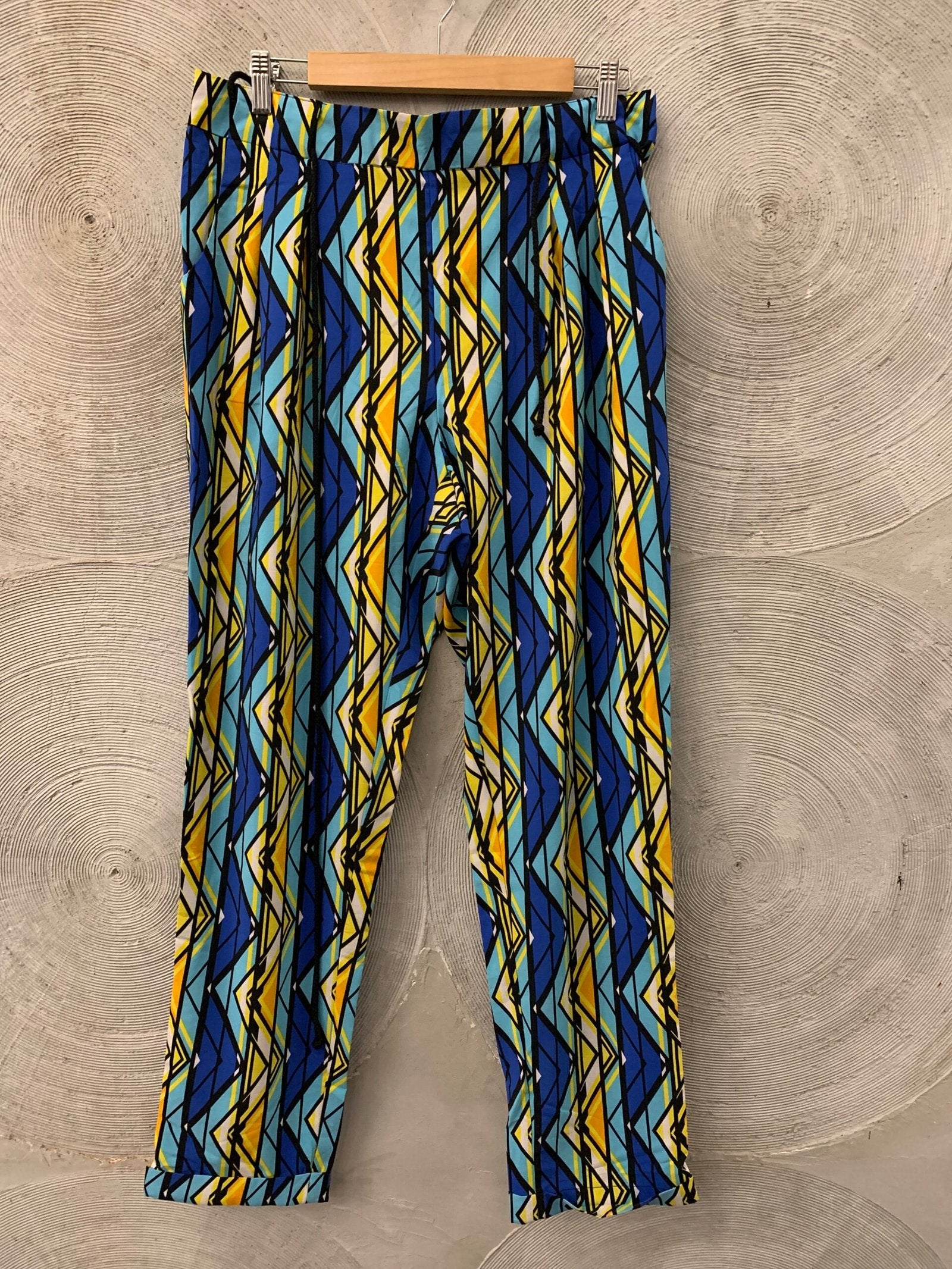 NY COLLECTION - Abstract print pants