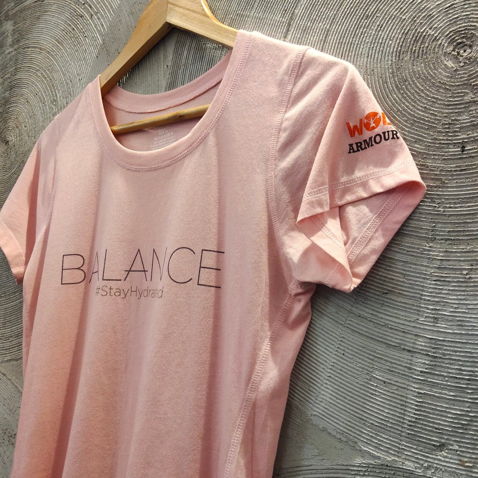 WOD ARMOUR - Baby Pink T-Shirt