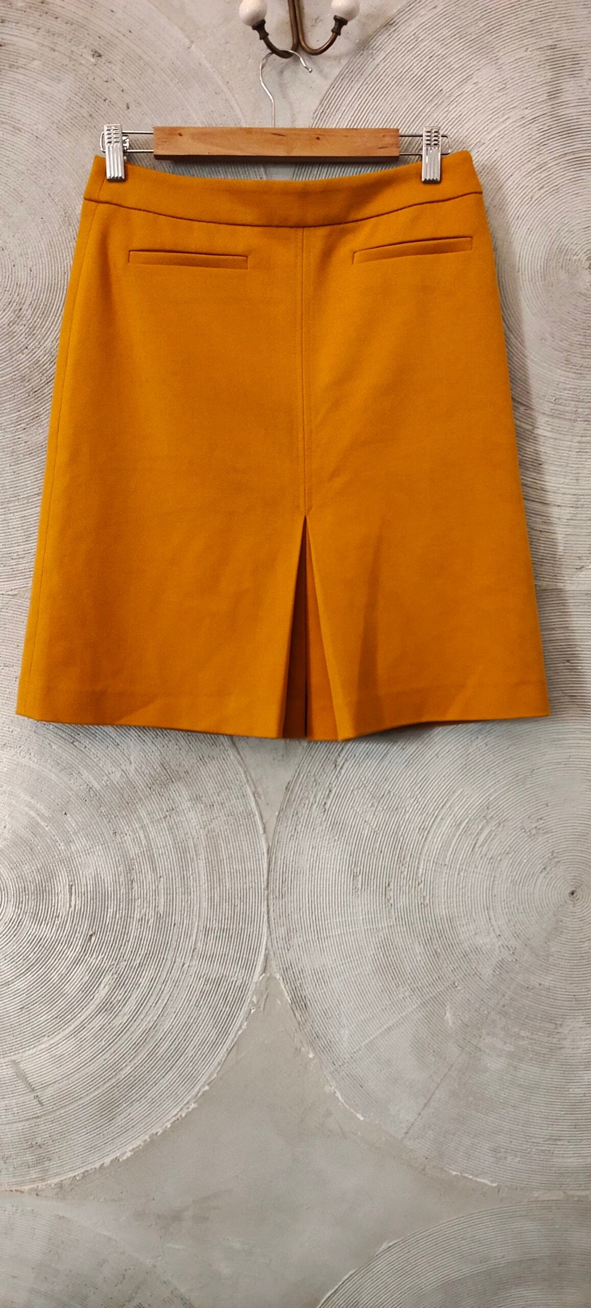 LOFT - Mustard knee-length skirt