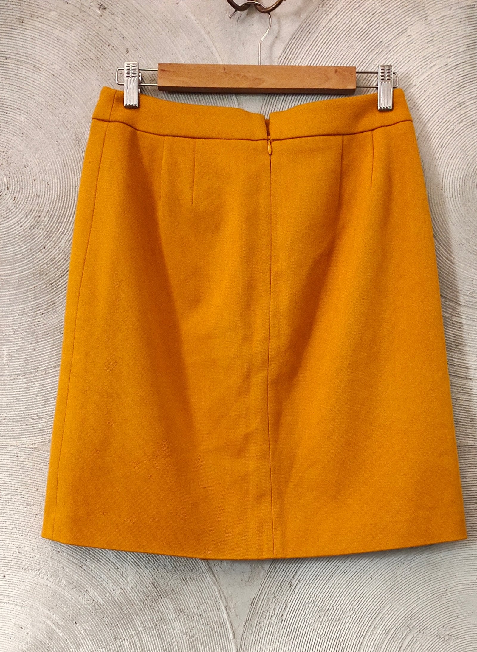 LOFT - Mustard knee-length skirt