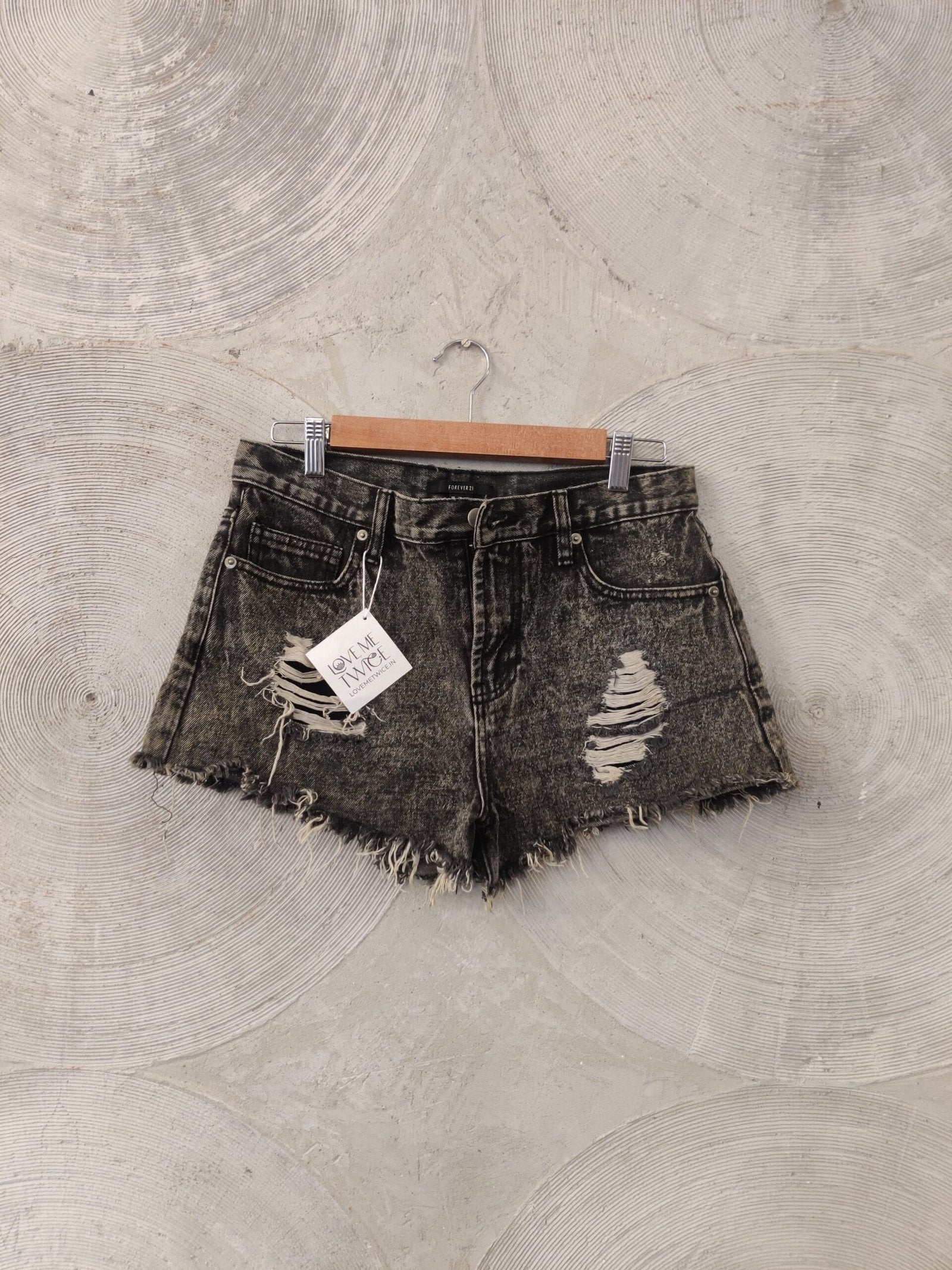 FOREVER 21 Cut Off Denim Shorts