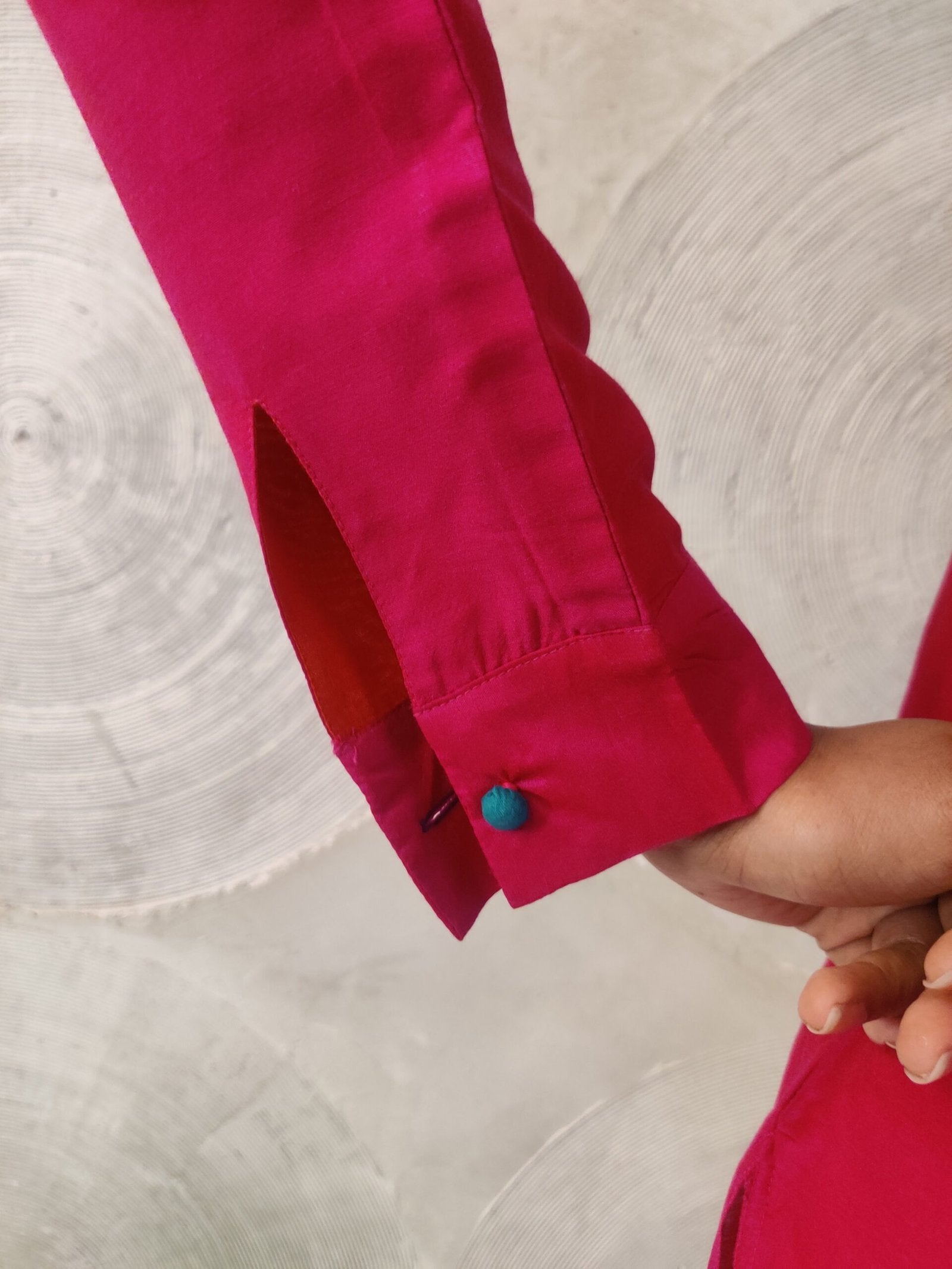 Pink Embroidered Tunic