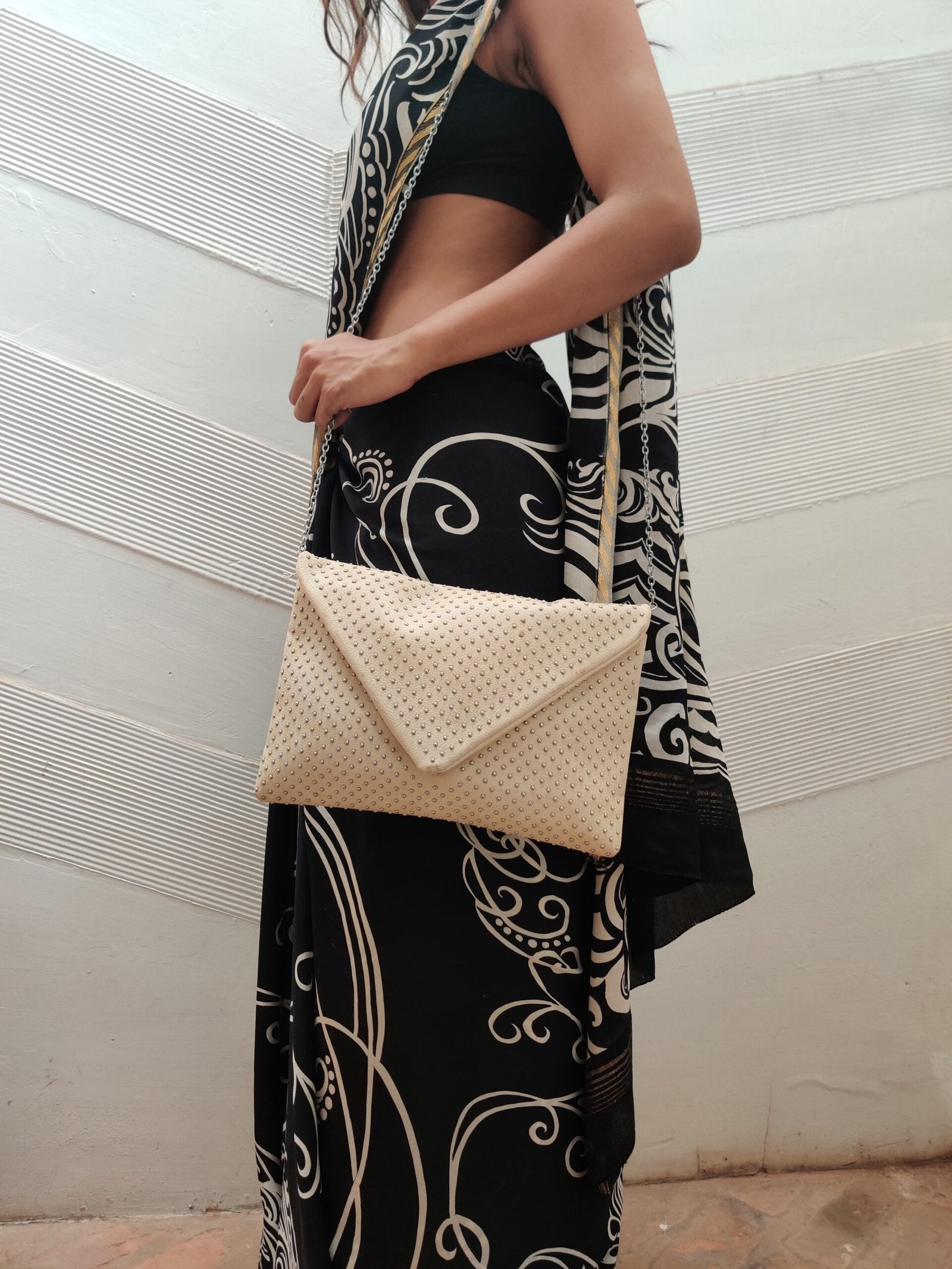 KAZO - Cream Sling Bag