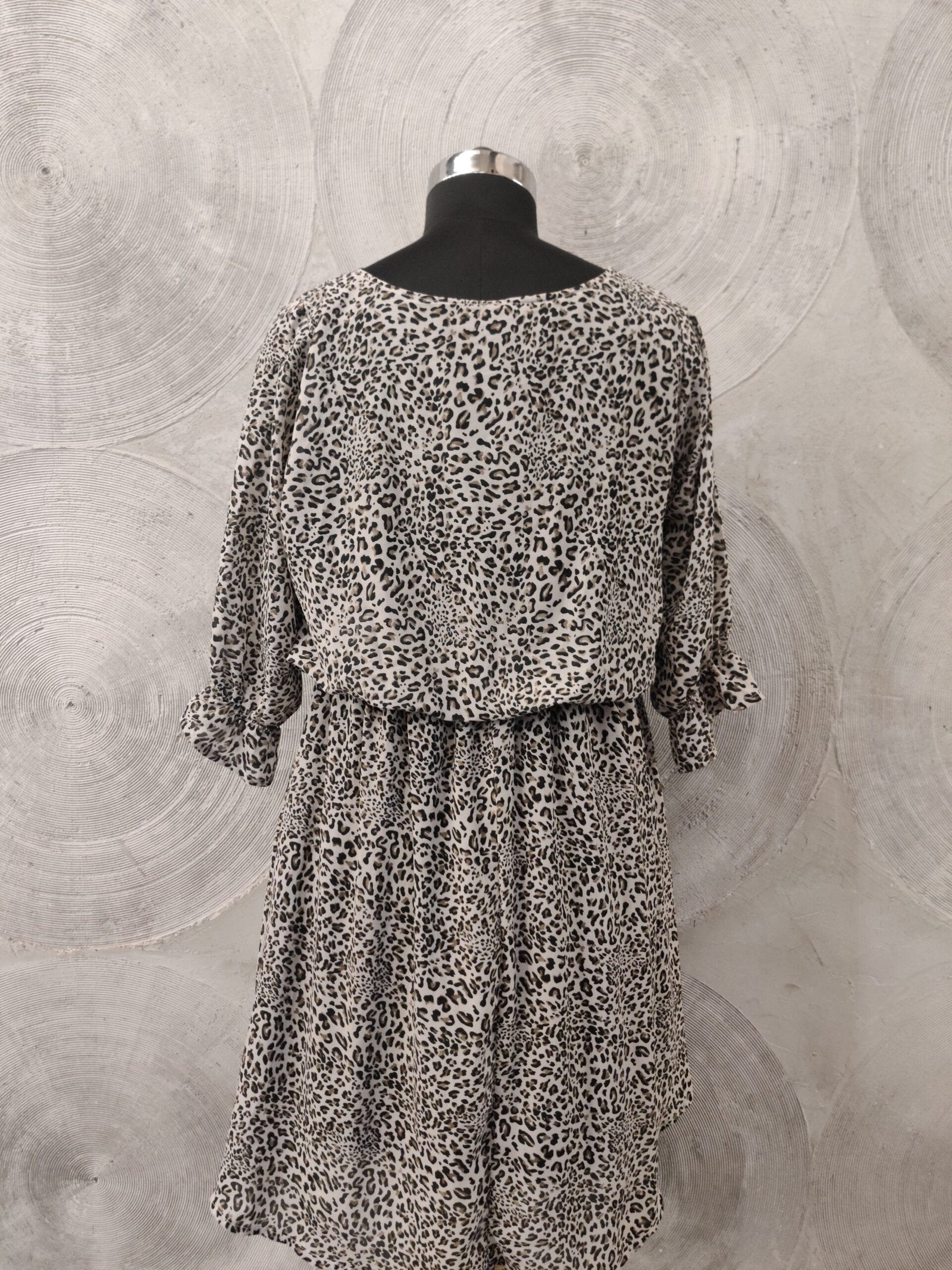 B+VESTRY- Leopard Print Short Dress