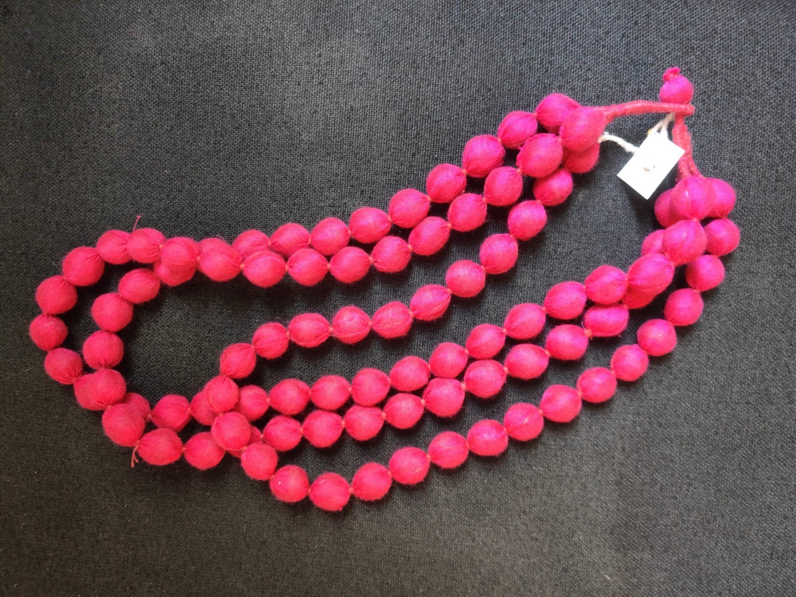 Hot Pink 3 Layer Fabric Neckpiece