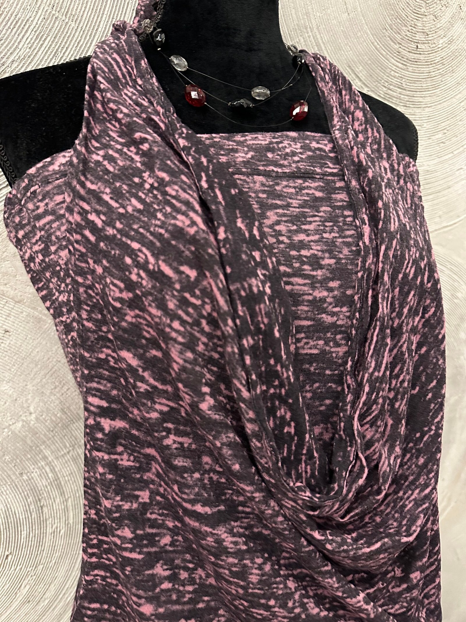 Halter neck printed jumpsuit
