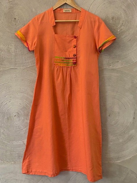 Peach kurta