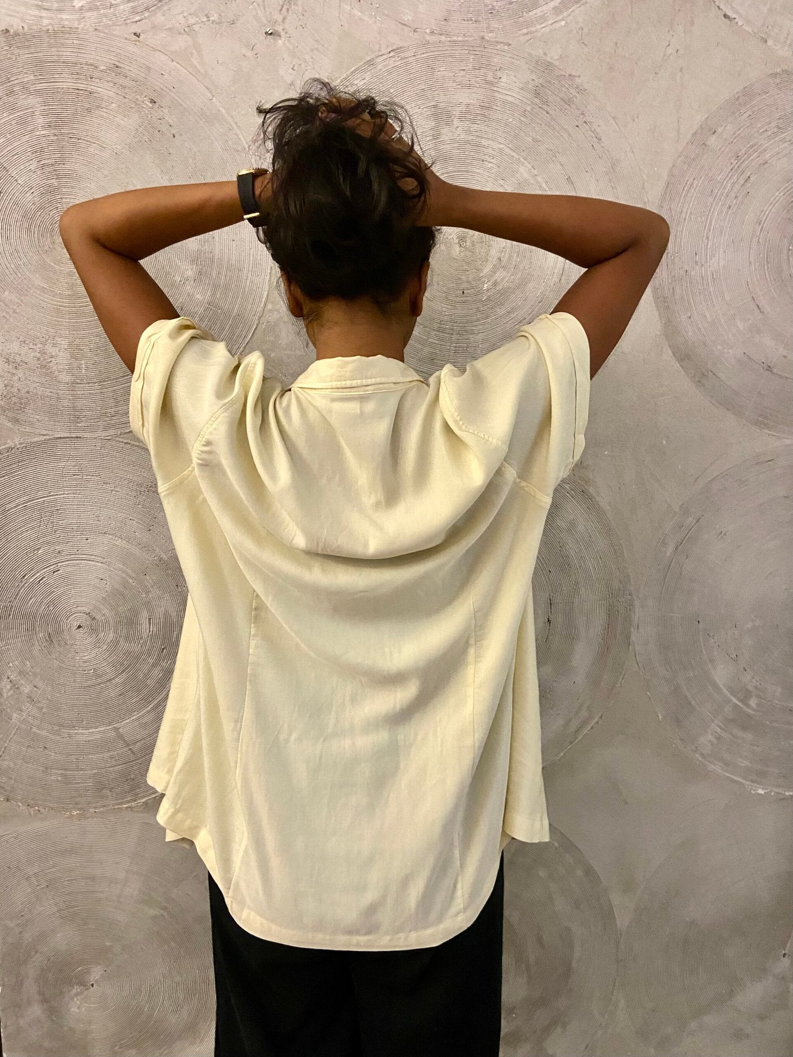 Lemon Yellow Oversized Shirt