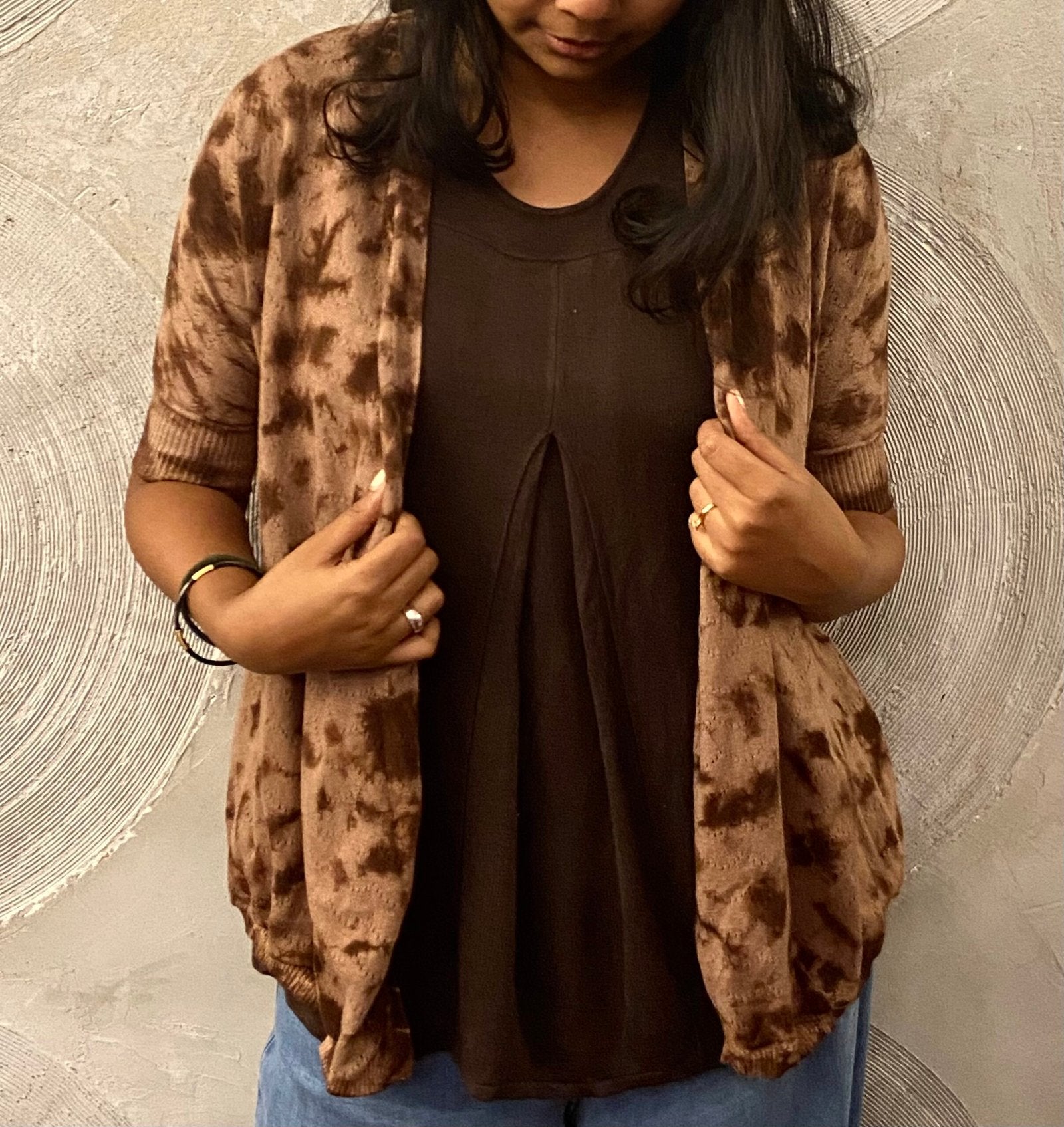 RIG- Brown Shrug