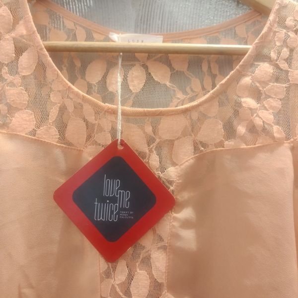 LUSH - Peach Sleeveless Top