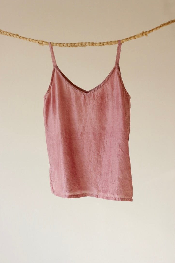 AKANE STUDIO- Rose Silk Camisole