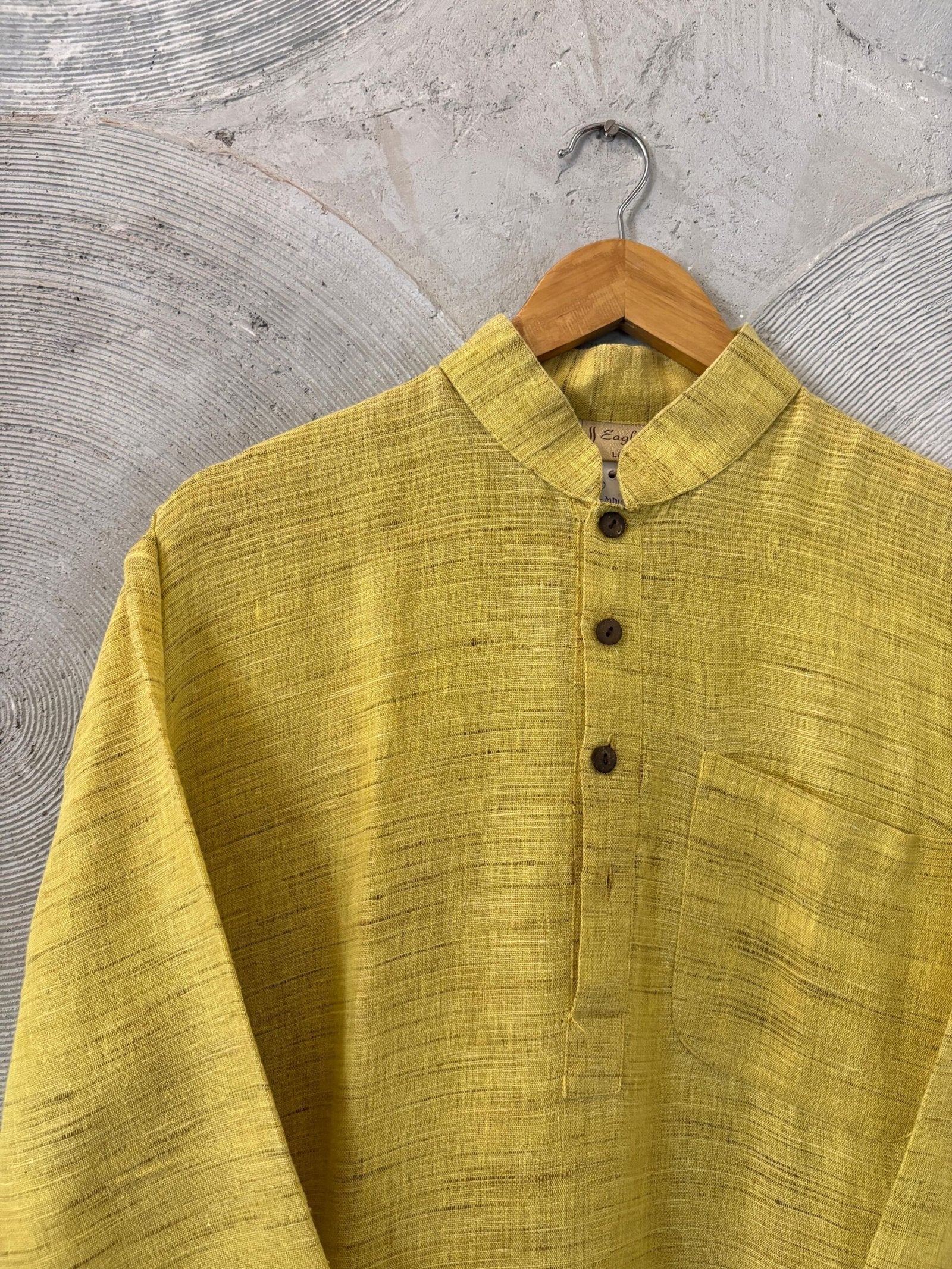 EAGLE - Light Yellow Long Kurta