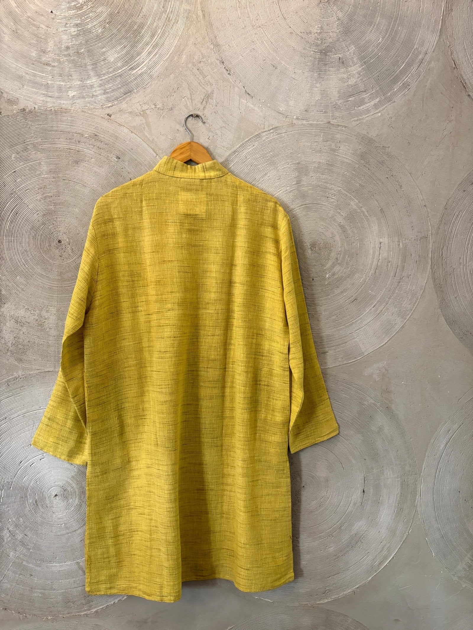 EAGLE - Light Yellow Long Kurta