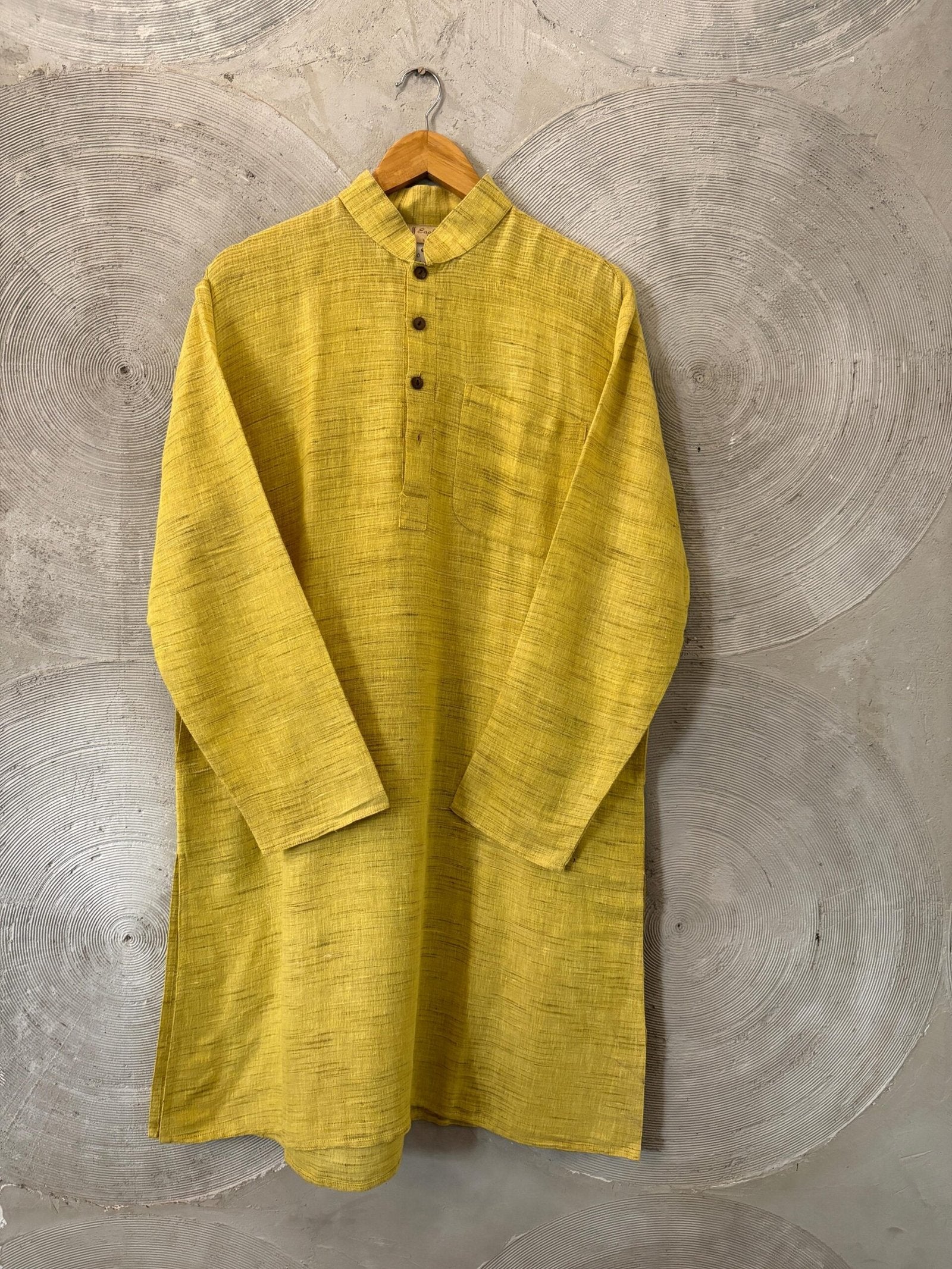 EAGLE - Light Yellow Long Kurta