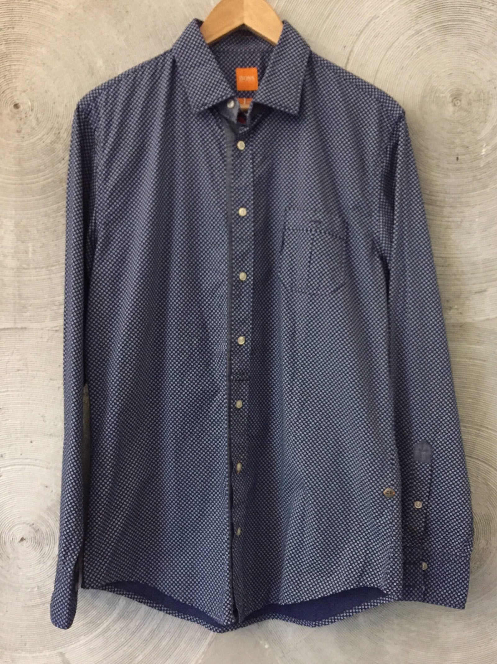 HUGO BOSS - Blue Slim Fit Shirt