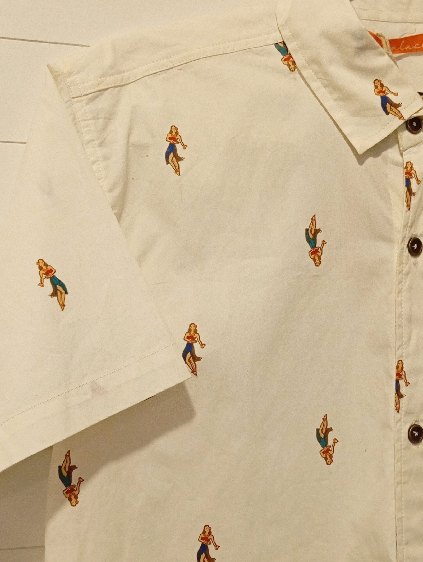 TENALACH - Printed white shirt