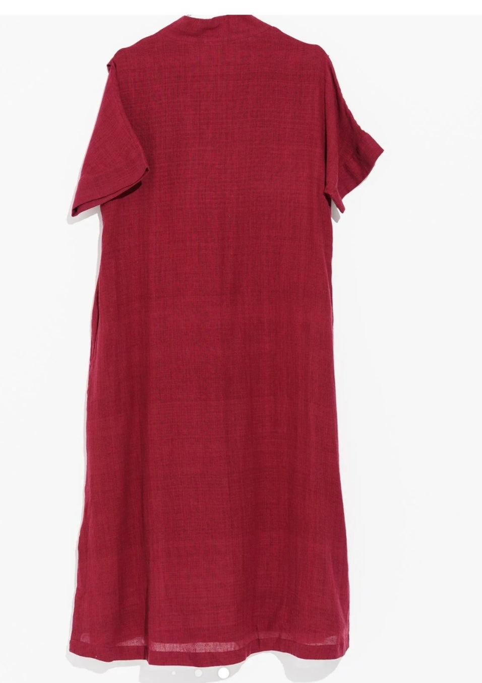 WORLD OF CROW - Structured Tunic in Wine