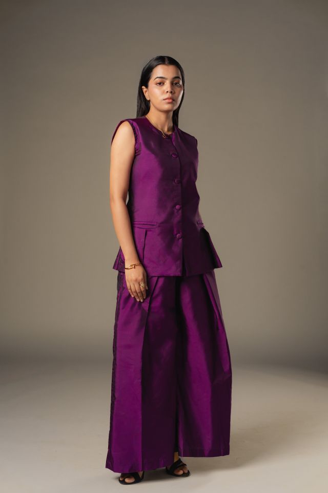 SOULE SILK - Mulberry Pants