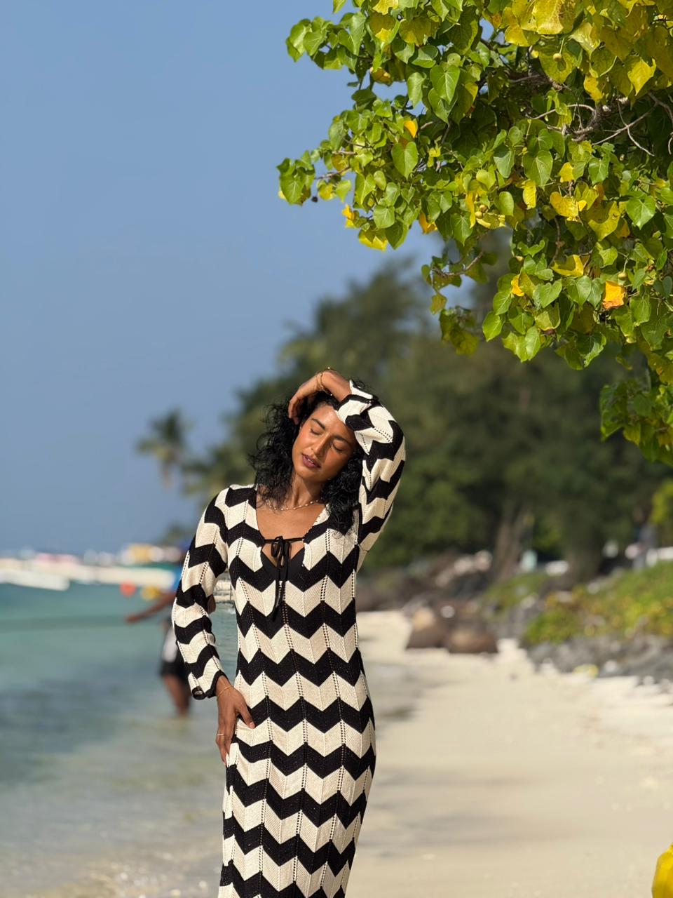 A LA MODE - Martha Knit Dress