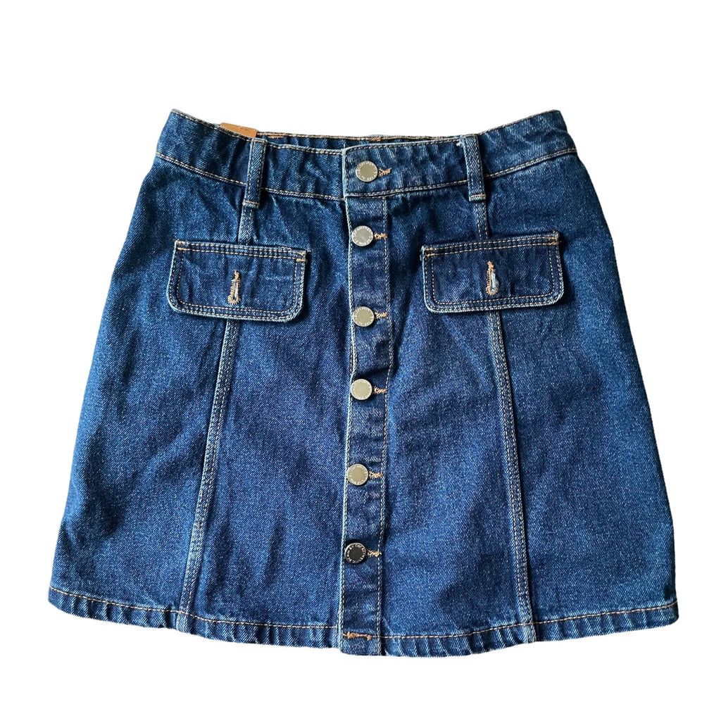 ZARA - A-line Mini Denim Skirt