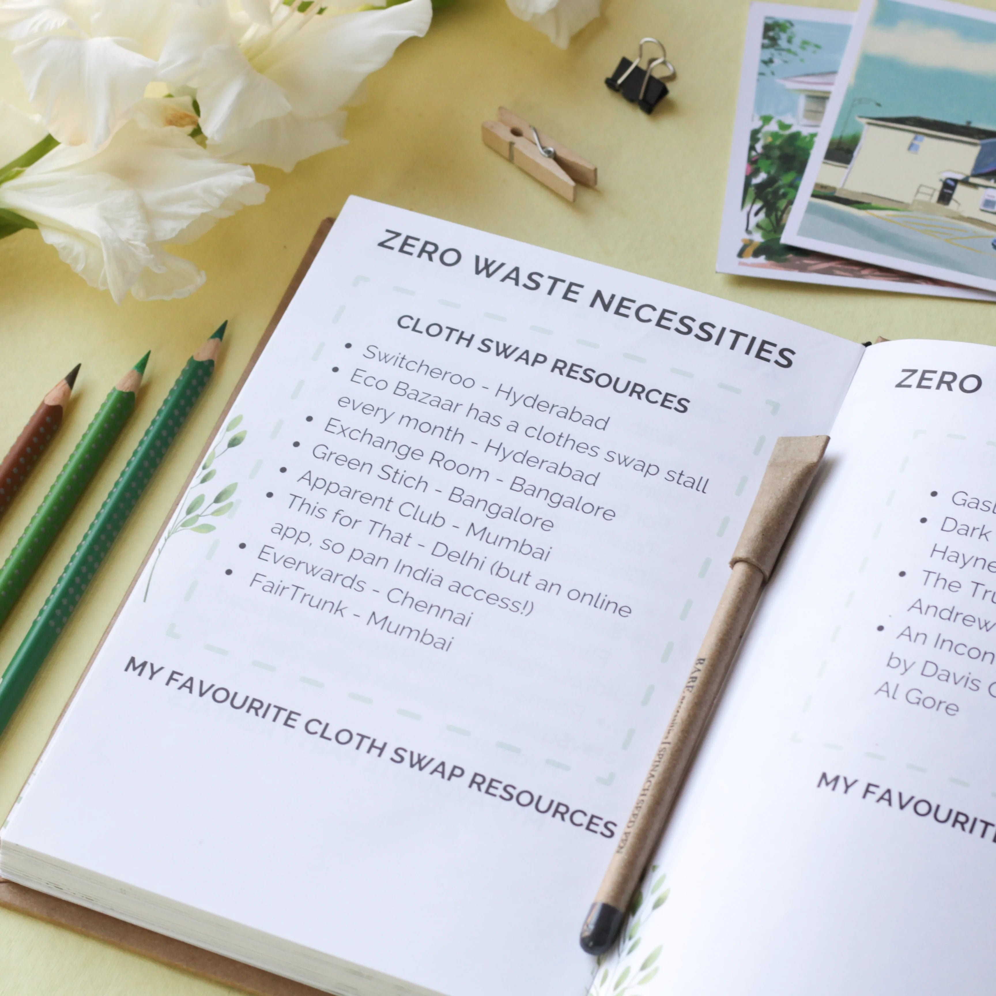 BARE NECESSITIES - A Fresh Start Undated Planner