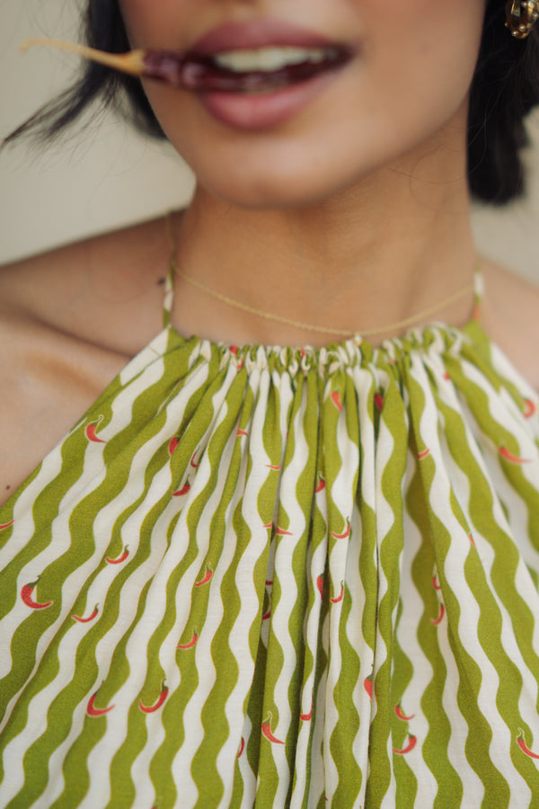 BARSE - Mirchi Green Top