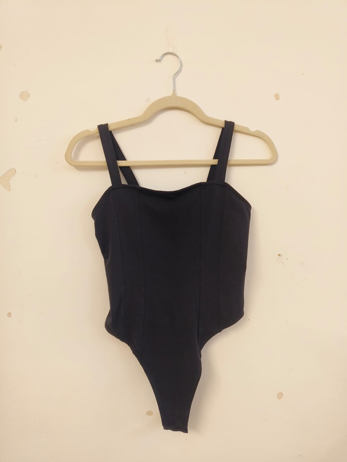 H&M - Black Corset Bodysuit