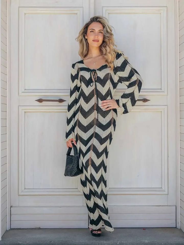 A LA MODE - Martha Knit Dress