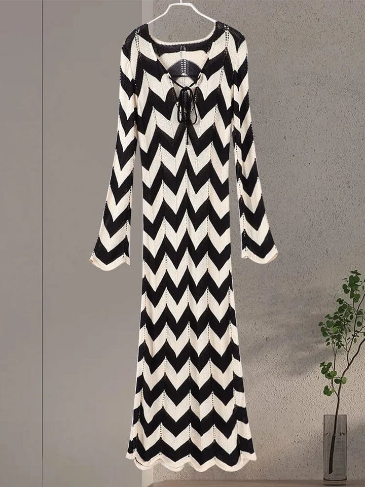 A LA MODE - Martha Knit Dress