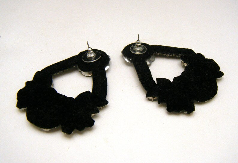 Flying Fish - Floral Earrings