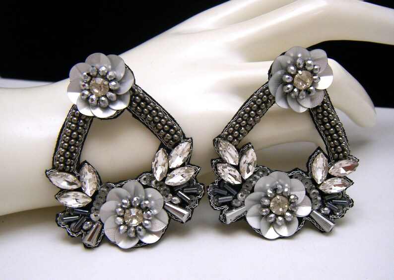 Flying Fish - Floral Earrings