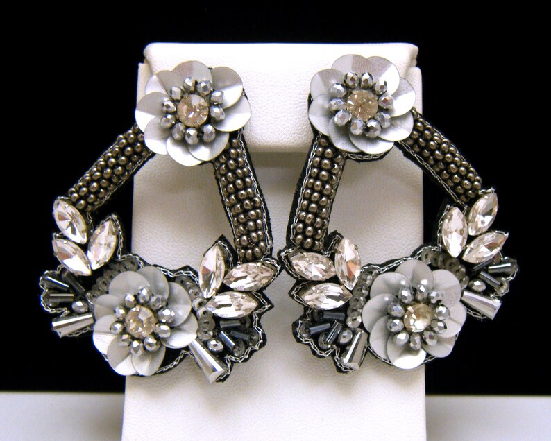 Flying Fish - Floral Earrings