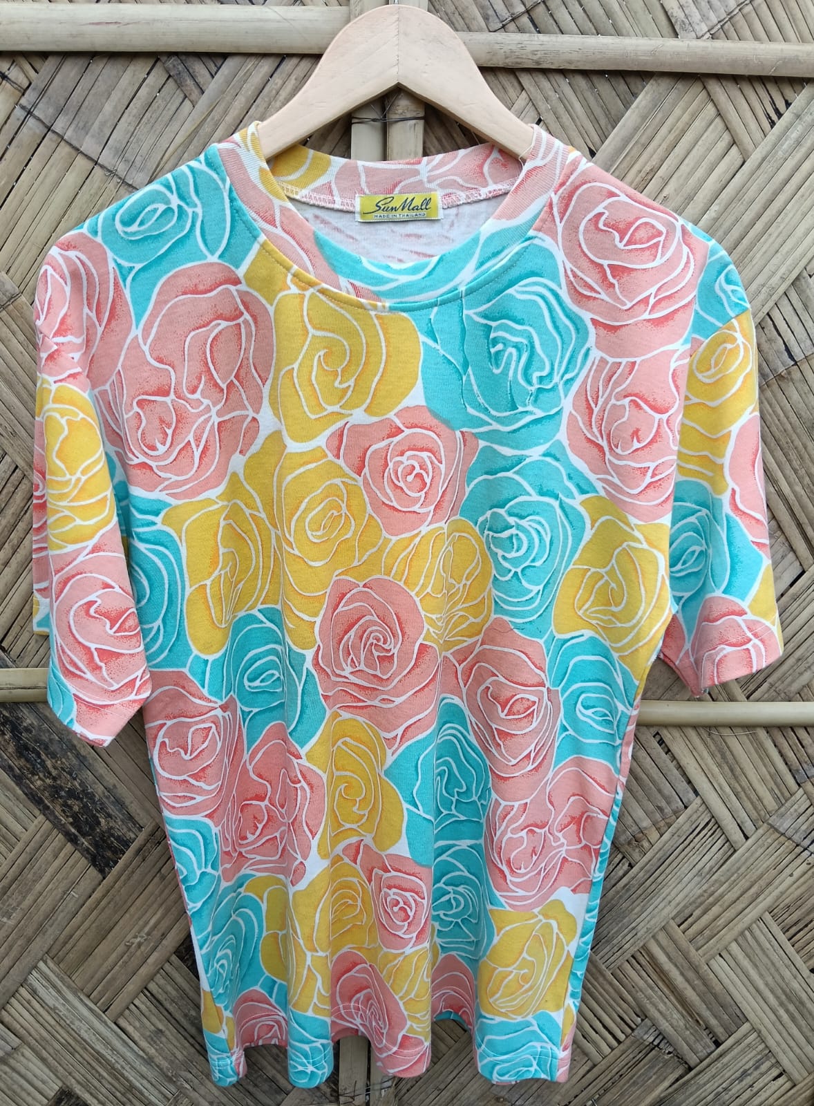 Floral Printed Half Sleeves T-shirt