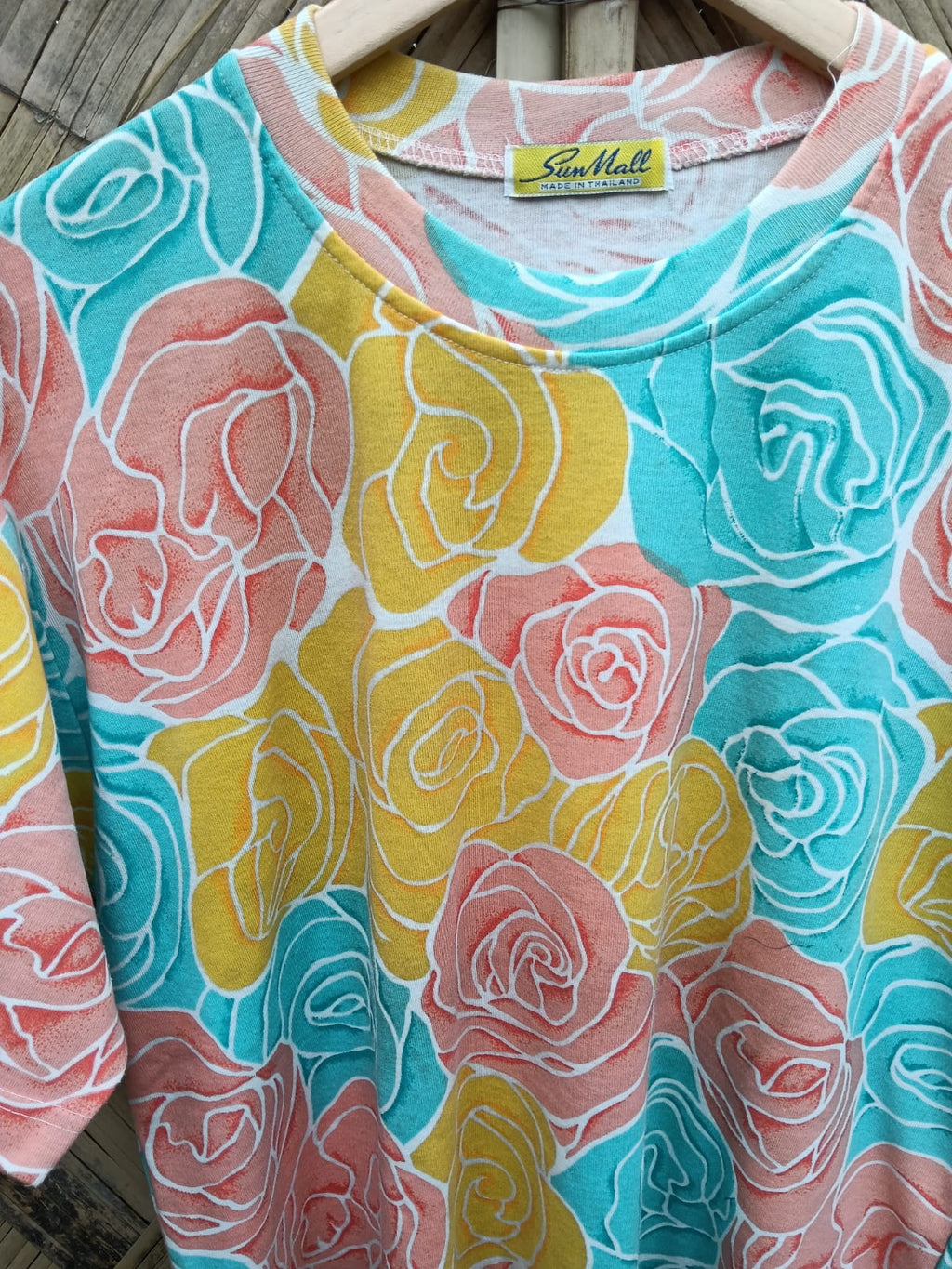 Floral Printed Half Sleeves T-shirt