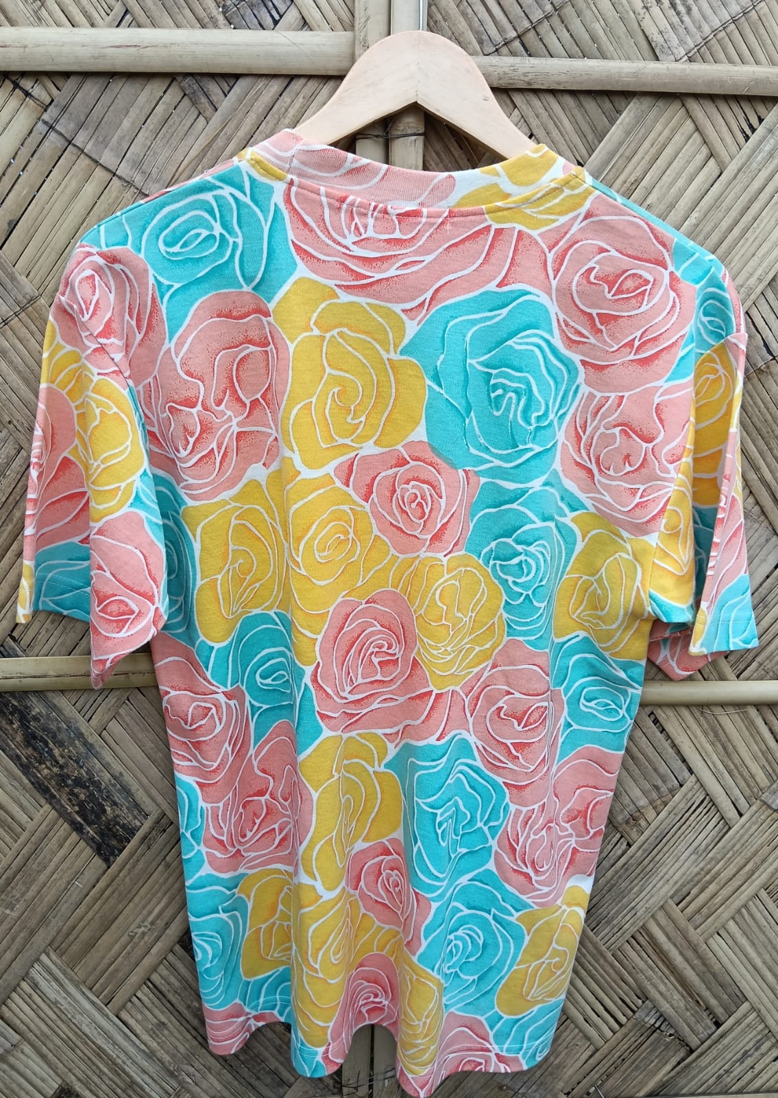 Floral Printed Half Sleeves T-shirt