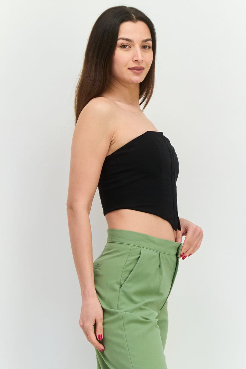 BERSHKA - Black Corset