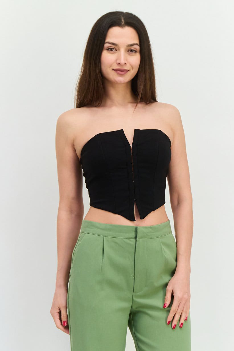 BERSHKA - Black Corset