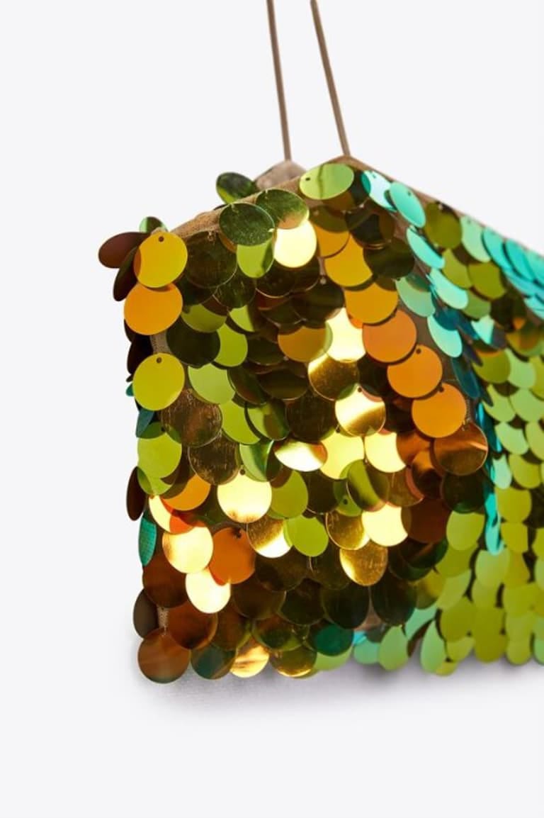 ZARA - Multichrome Sequin Top
