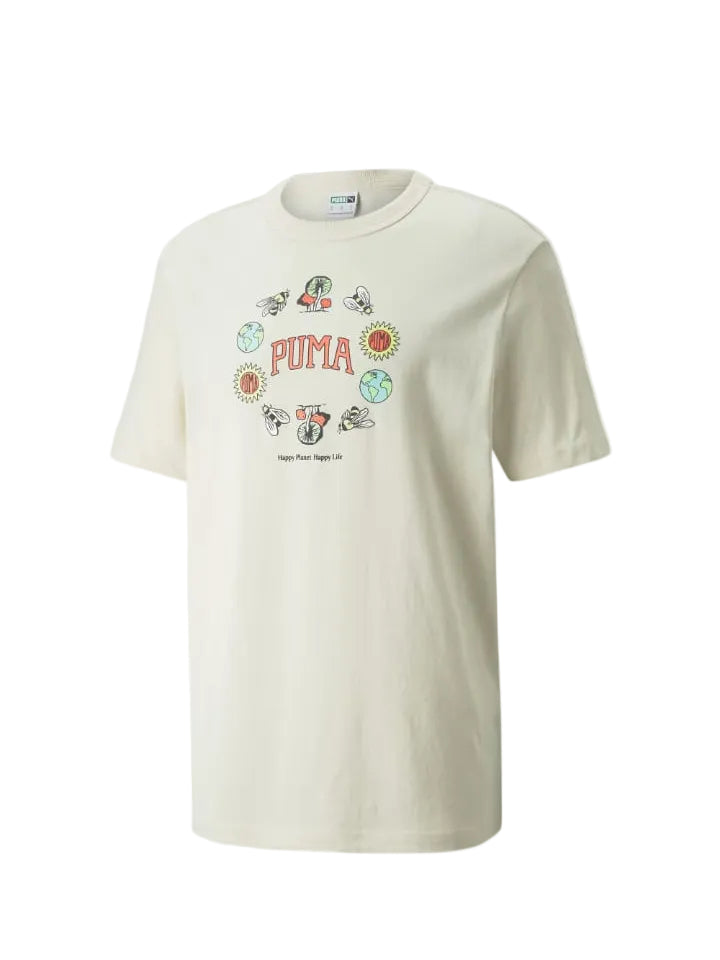 PUMA - White Cotton T-Shirt