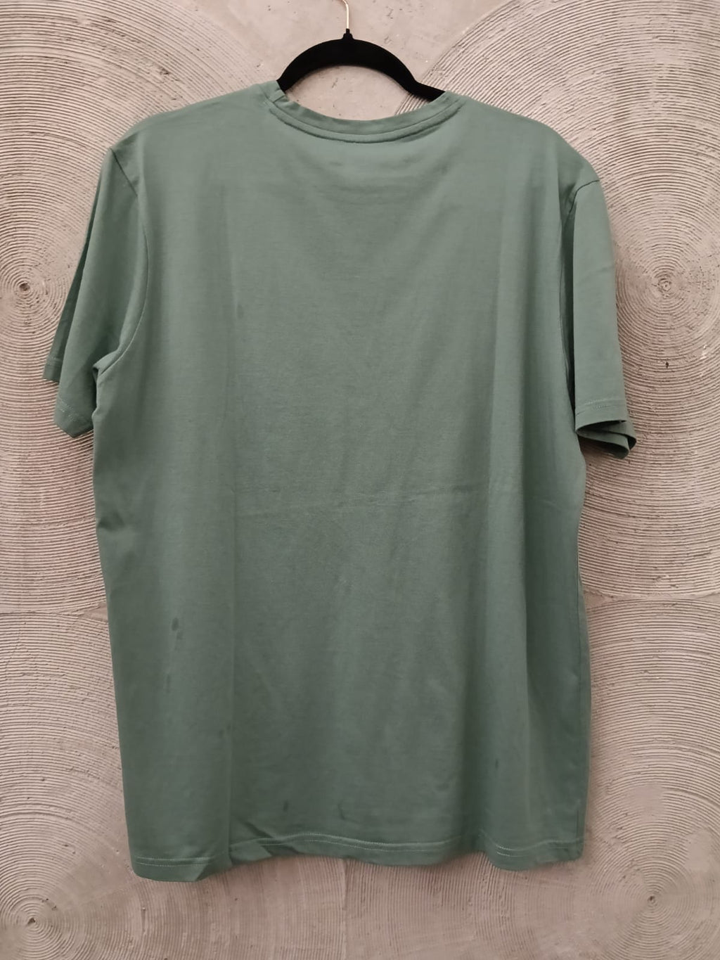 Green Half Sleeves Basic T-shirt
